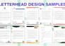 do letterhead, invoice, and email signature